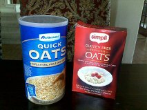 Gluten free oatmeal