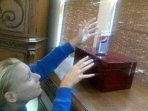 Worshiping at the alter of Diet Pepsi