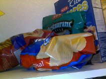 Goodbye chips in my pantry