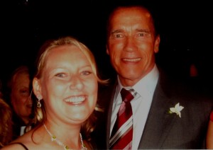 Lisa Traugott and Arnold Schwarzenegger - 2008