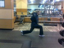 Lunges - side