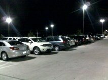 parking lot - full