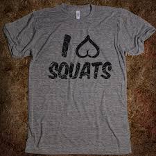 squats t-shirt