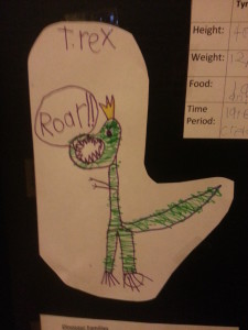 Rylee's picture of T-Rex