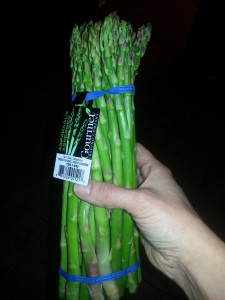 Asparagus only $0.99