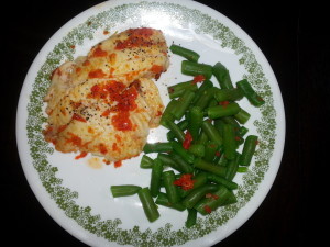 Fiesta Lime Tilapia with green beans