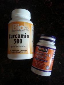 Curcumin for inflammation and Vitamin D for immunity