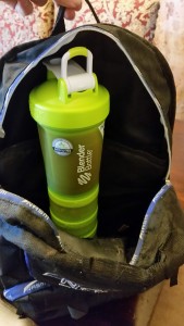 Fits into standard gym bag