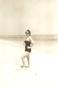Mom at Jersey Shore - 1950's