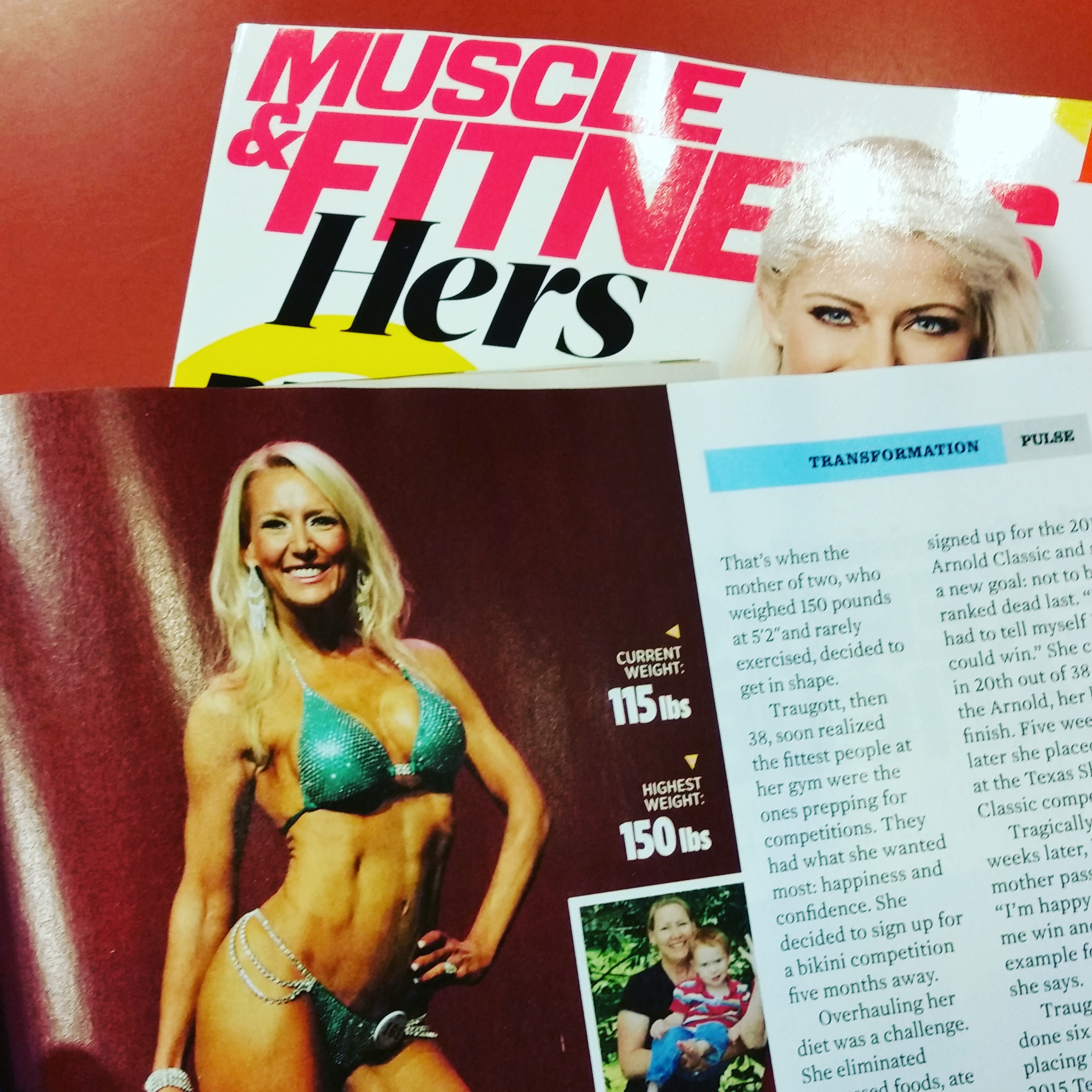 I’m in Muscle & Fitness Hers!