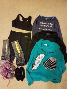 winter running clothes