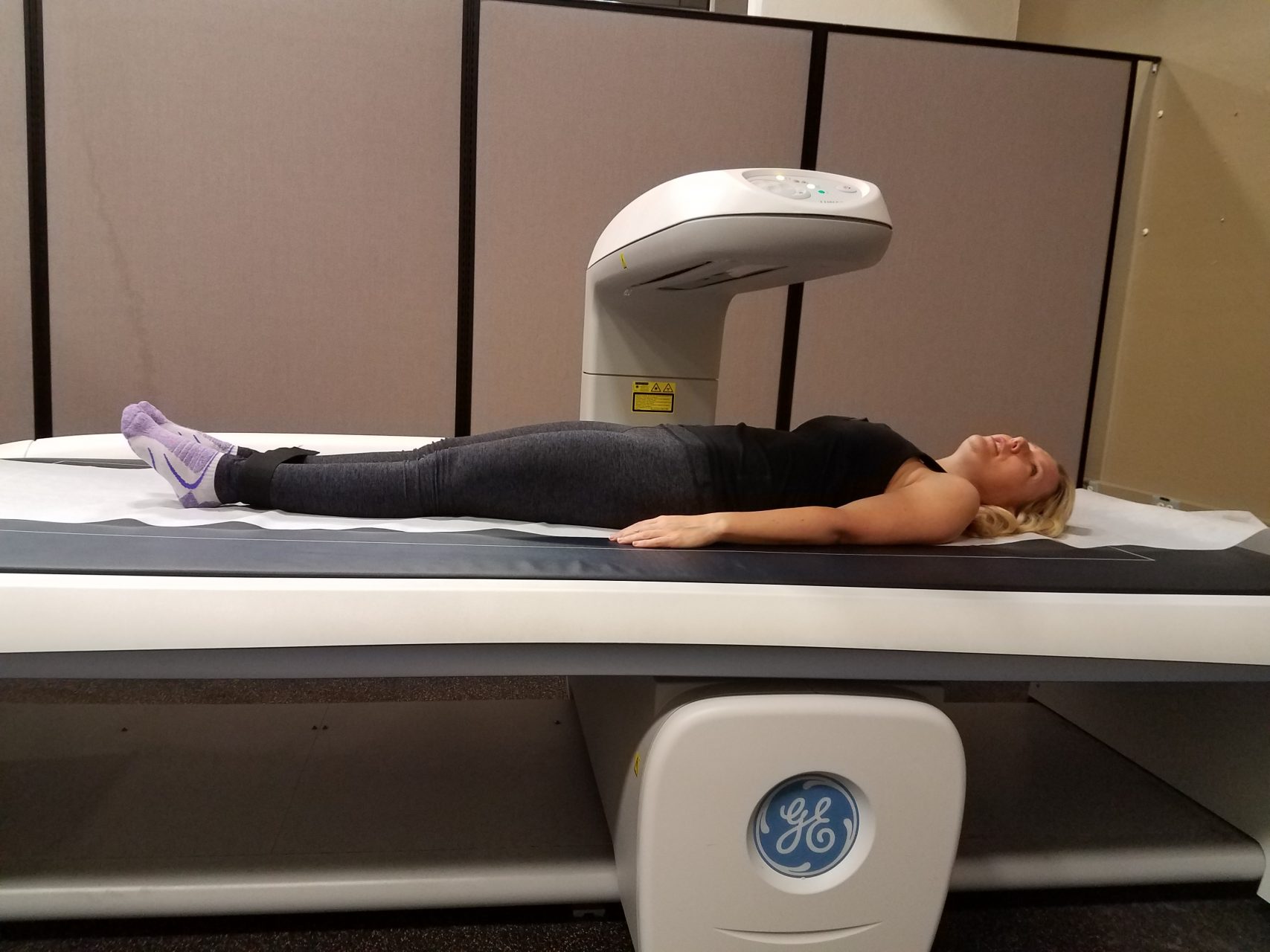 Getting A Body Fat Scan - She's Losing It!